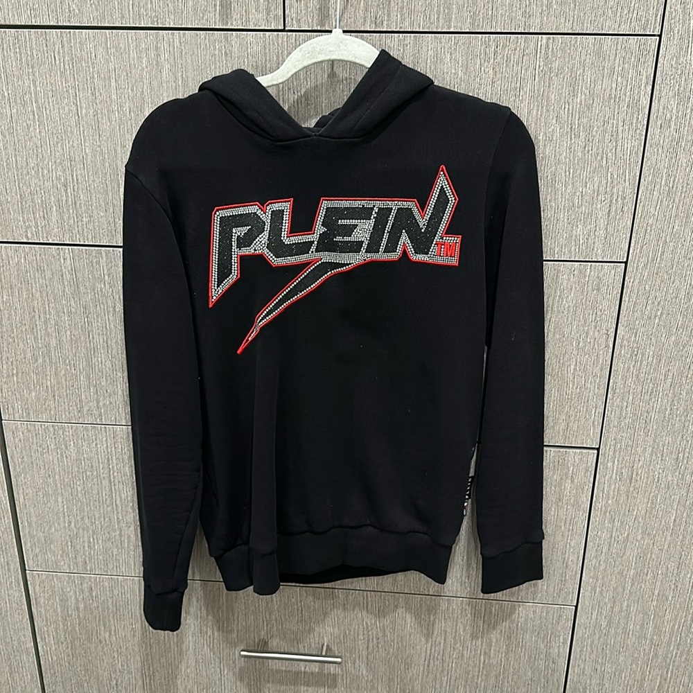 Philip plain studded, hoodie